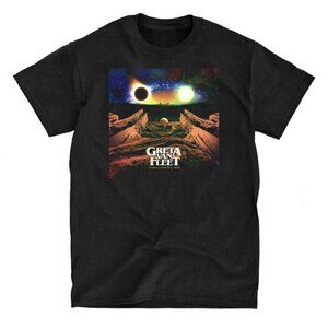 Greta Van Fleet Rock Band Vintage Graphic Black T Shirt 78